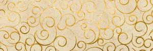 Настенная плитка декор Миланезе Дизайн 1664-0142 20х60 флорал крема