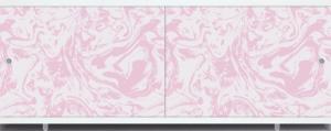 Экран под ванну Кварт Мрамор розовый 1,68м